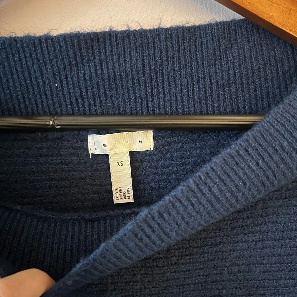Navy Blue Leith Sweater